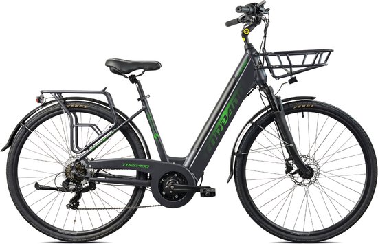 Traveller dames ebike midmotor 13Ah 7sp Black