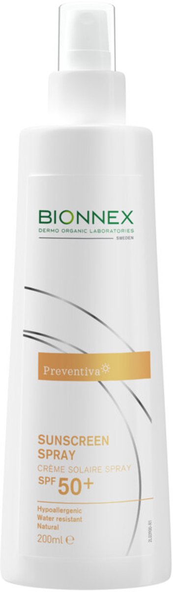 Goedkoopste 3x Bionnex Preventiva Zonnebrand Spray SPF 50 200 ml