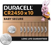 Bol.com Duracell 2450 Lithium-knoopcelbatterijen - 3V CR2450 - 10 stuks aanbieding