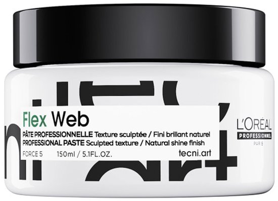 L’Oréal Professionnel Tecni.ART Web Sculpting Paste - Vormgevende wax met een sterke hold - 150 ml