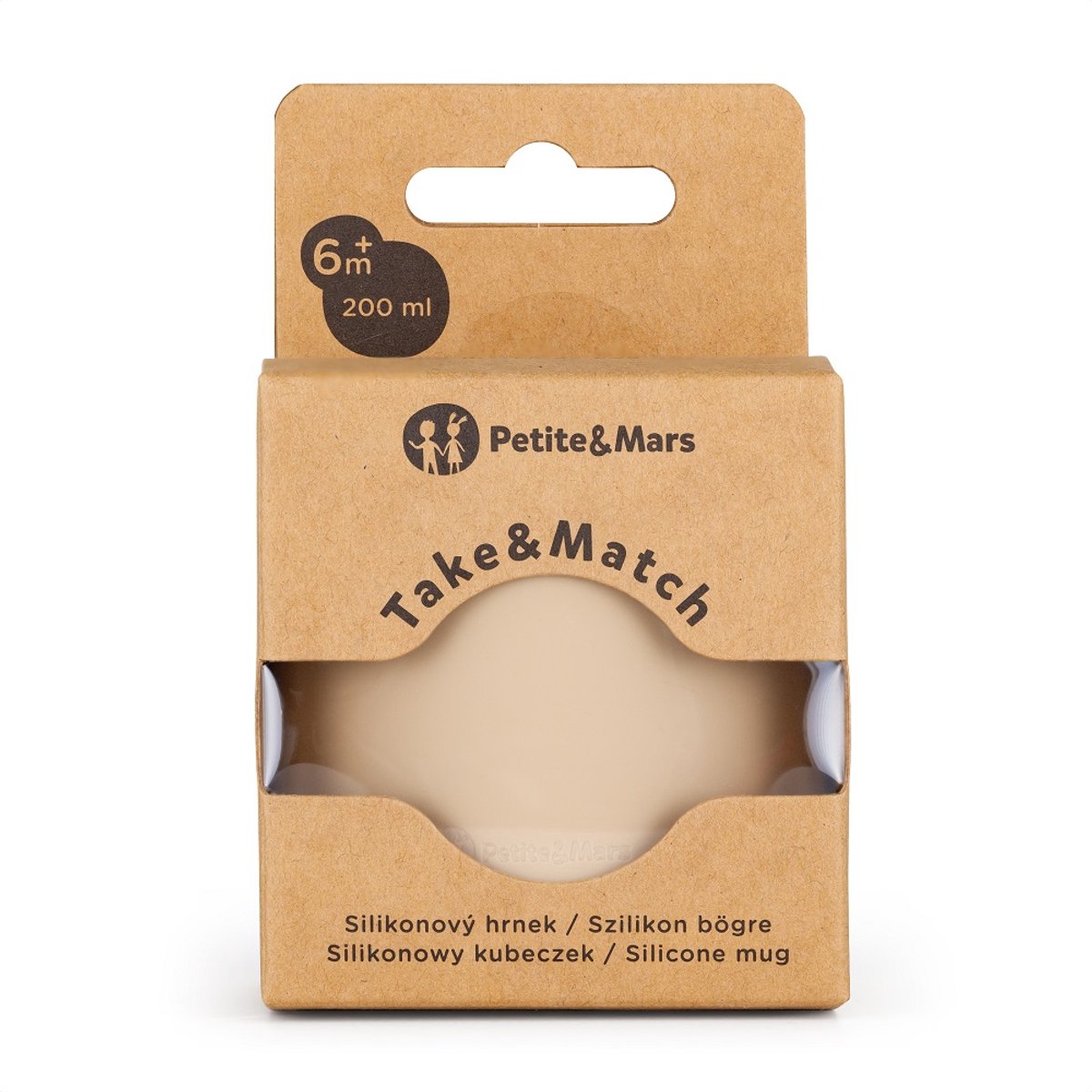 Petite&Mars | Siliconen Beker Desert Sand