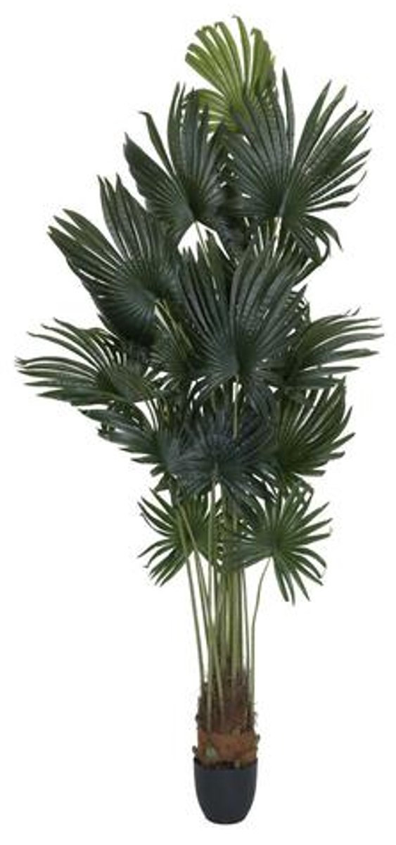 Pottery Pots Kunstplant - Palm tree XL - H220cm - Indoor - Green
