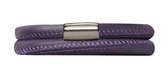 Endless Purple Armband 12106 (36.00 cm)