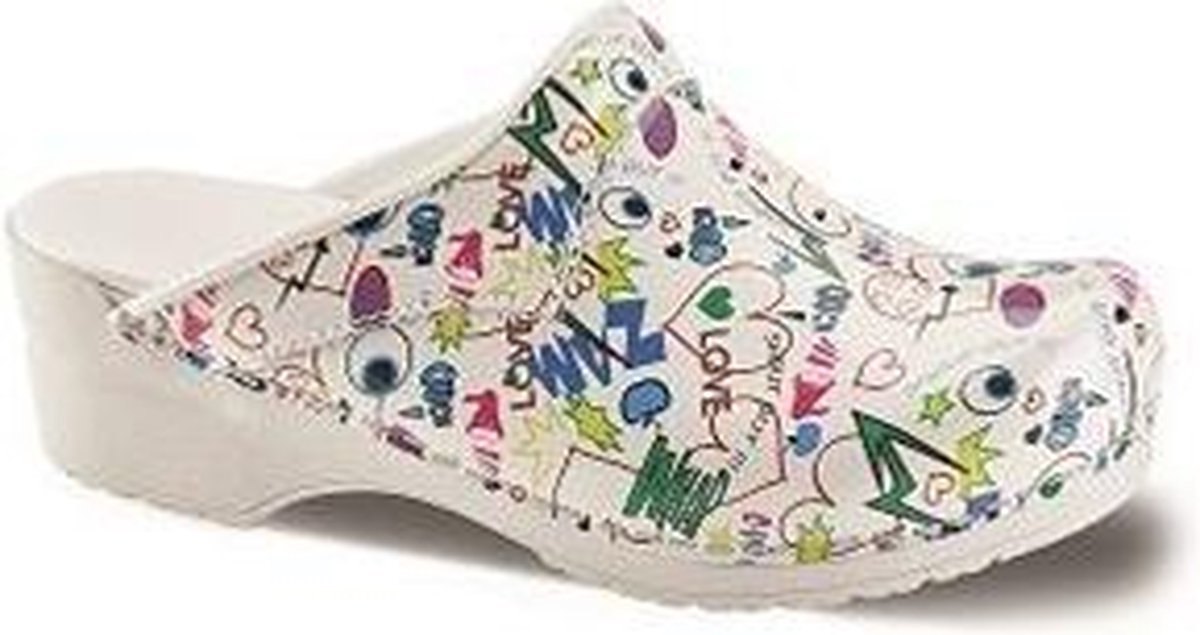 Sanita® Flex klompen 314 Wit Maat 36 t/m 43