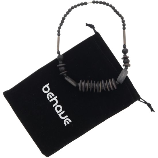 Behave – Collier court pour femme avec fermoir pivotant – Style vintage urbain