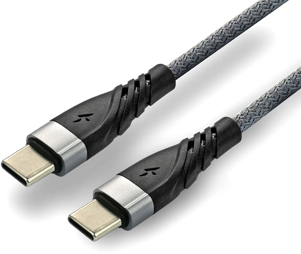 Everactive CBB-2PDG USB-C naar USB-C Kabel 2m 60W 3A Zwart