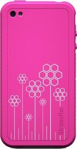XtremeMac Tuffwrap Tatu Pink voor iPhone 4 / 4S