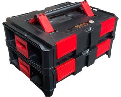 EGA Master gereedschapskoffer deluxe - Limited edition gereedschapskist - 3 lagen, 2 kisten -