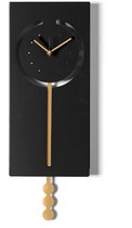 Wandklok, groot, wandklok zonder tikkende geluiden, met slinger Wandklok, groot, wandklok zonder tikkende geluiden, met slinger