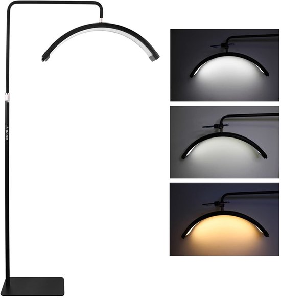 Multimedia Lamp FT-450 - Salonlamp - Beautylamp - Led Lamp Voor Wimper Salon Led Lamp Voor Schoonheidsspecialisten Wimperstylisten En Make Up Artists