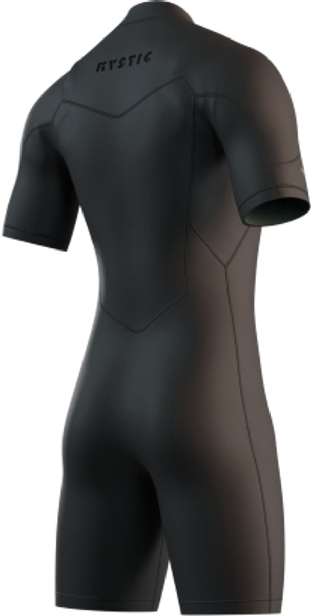 Mystic Motion Shorty 3/2 Fzip - Black