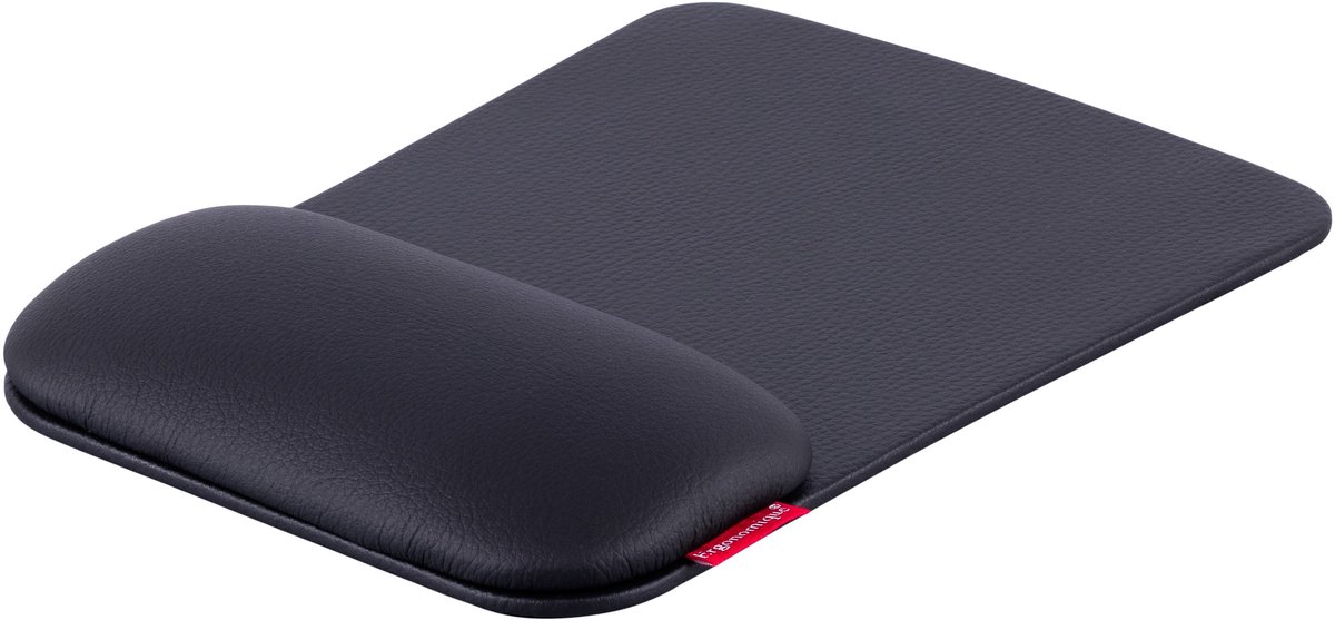 ErgoPad Touch muismat - Muismat met polssteun - de enige echte - echt leder - duurzaam