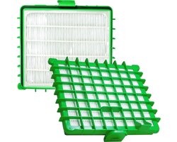 2x Dparts hepa filter geschikt voor Rowenta - stofzuiger hepafilter voor Silence Force - Silence Force Compact - Silence Force Extreme - Silence Force Extreme Compact - X-Trem Power - X-Trem Power XL - allergiefilter stofzuigerfilter ZR002901