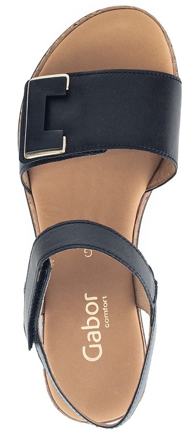 Sandales pour femmes Gabor pour femme - noires - pointure 6,5