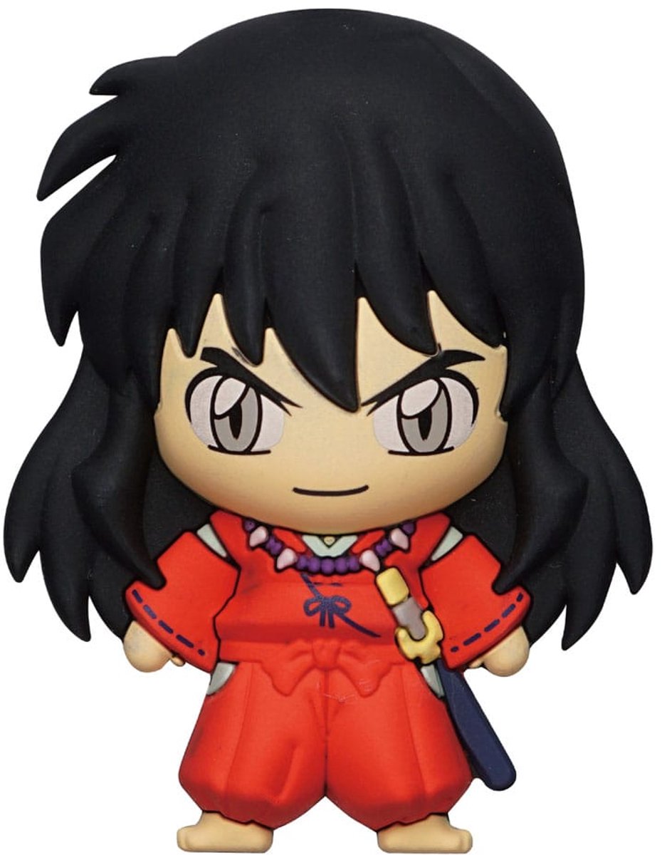 Monogram Int. Inuyasha 3D Magnet Human Form Inuyasha Magnets