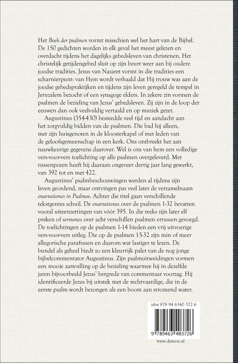 Boek met tekst over het leven van Jezus en een barcode.