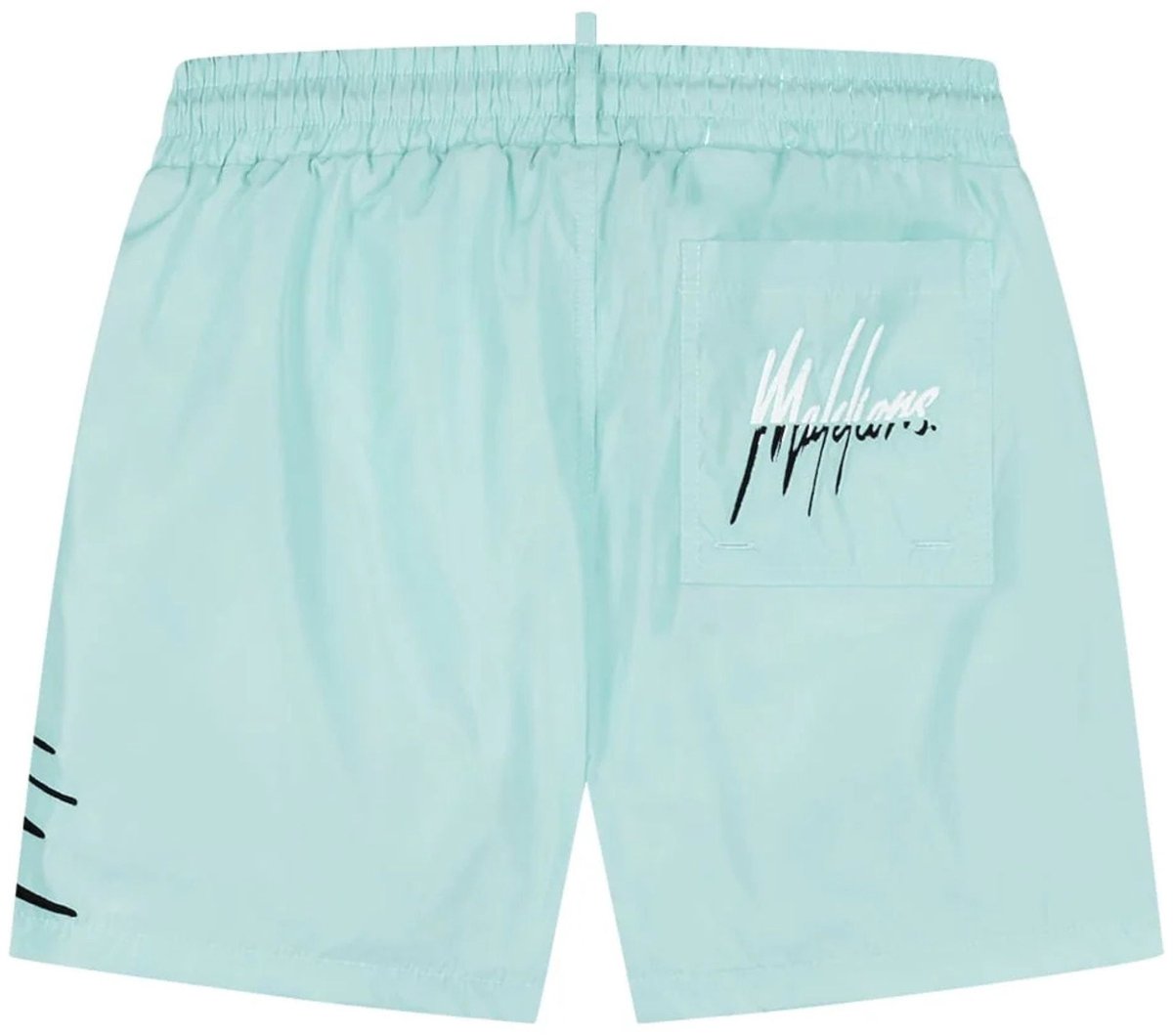 Malelions - Badkleding Blauw Malelions Split Swim Shorts Zwembroeken Blauw Mm3-ss25-13