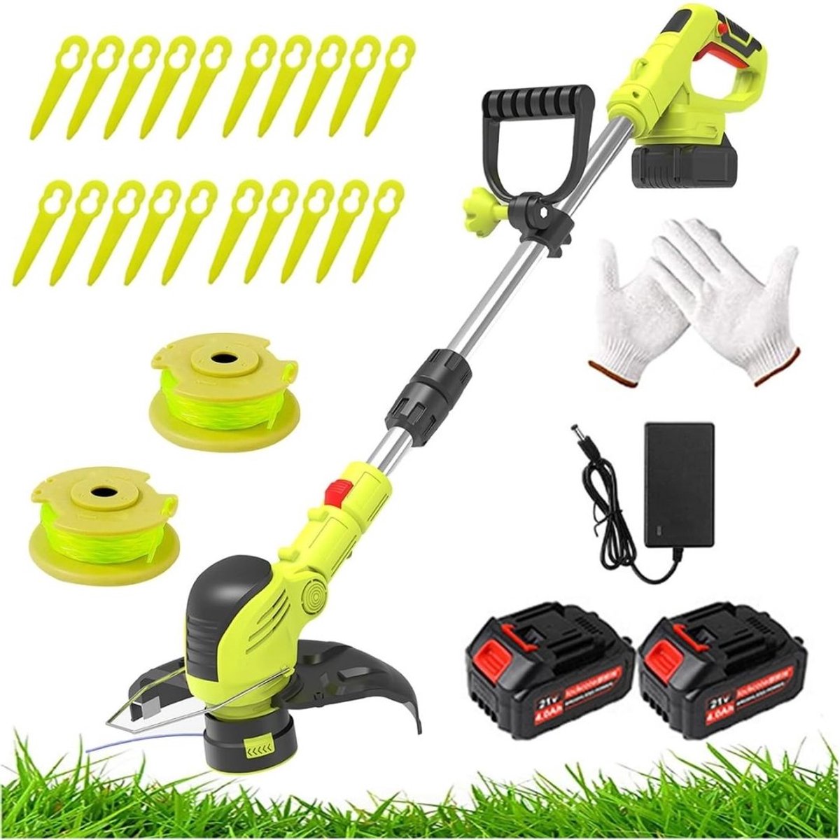 CLGP® Onkruidborstel Electrisch - Bosmaaier - Grastrimmers met Accu