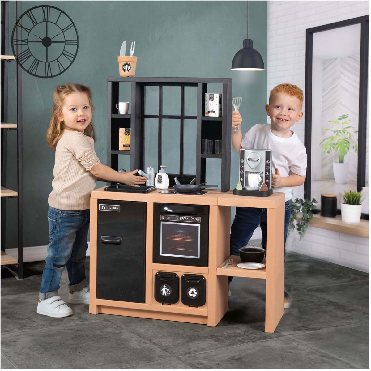 Smoby - Loft Keuken Bruin - Speelkeuken — afbeelding 9