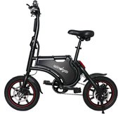 Windgoo B5 Elektrische Vouwfiets - Windgoo Smart-app - 14 Inch - 250W Motor - 24 km Actieradius - Mechanische Schijfremmen - Zwart