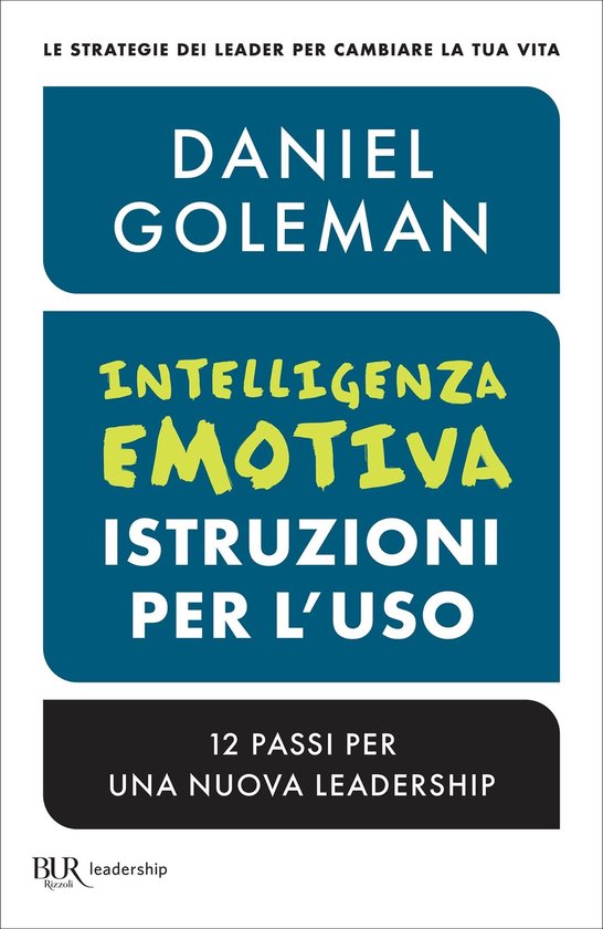 Intelligenza emotiva, istruzioni per l'uso - cover