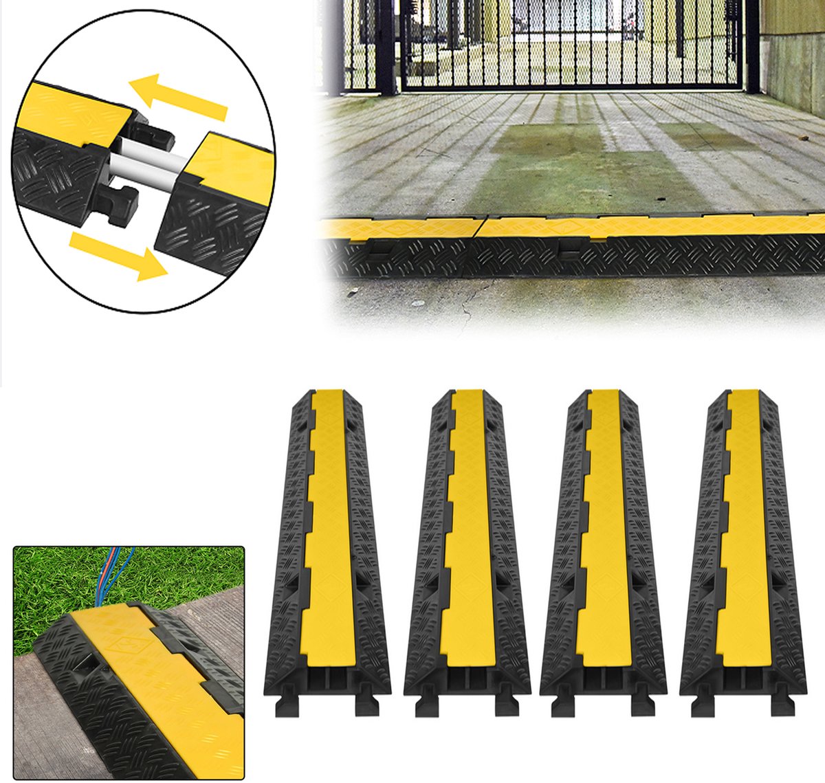Admiral kabelbrug 100 x 25 x 4.5 cm 2 kanalen | Bax Music
