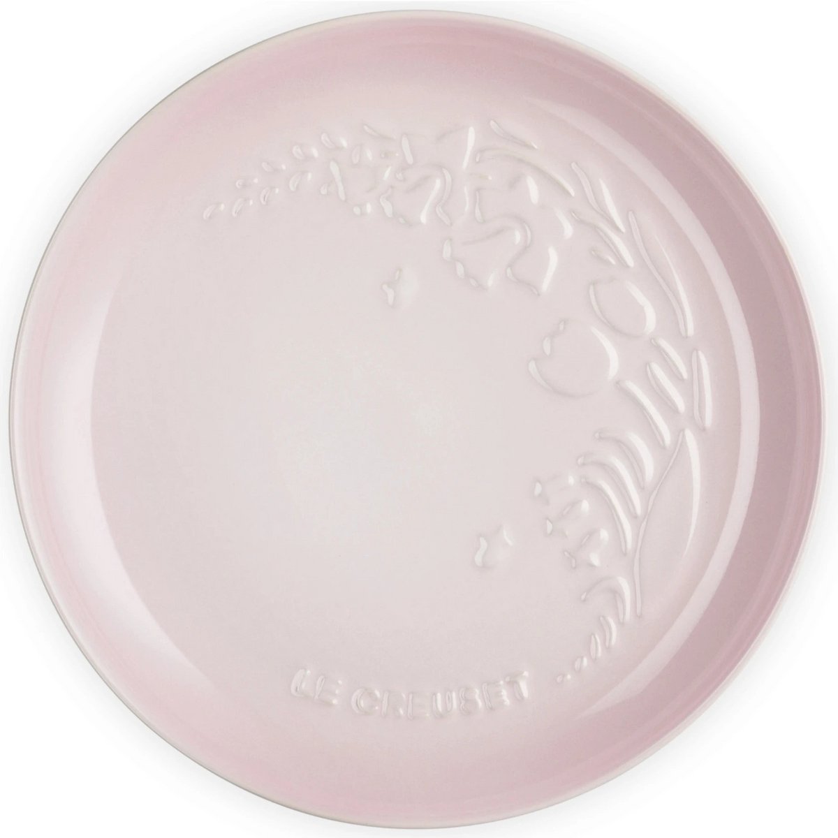 Le Creuset Dinerbord 22cm Jardin Collectie Shell Pink