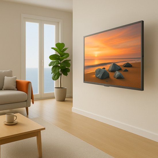 Generic TV-plafondbeugel, 32-50 Inch Full Motion - 2 Bewegingen Plat Scherm Plafond Tv Beugel Verstelbare Hoogte Telescopisch Kantelen En Draaien