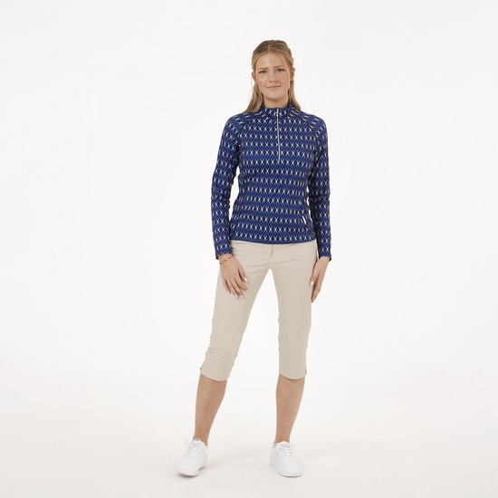 Func Factory dames Longsleeve Pully Shirley blue print maat 38 van Merkloos — afbeelding 4