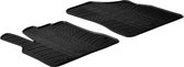 Gledring Rubbermatten passend voor Citroen Berlingo / Peugeot Partner 2008-2018 (T profiel 2-delig + montageclips)