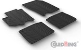 Gledring Rubbermatten passend voor Suzuki SX4 S-Cross 2013-2016 & 2016- (T profiel 4-delig)