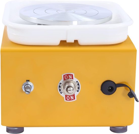 Pottenbakken met de elektrische pottenbakkers draaischijf Airgoo AG-60