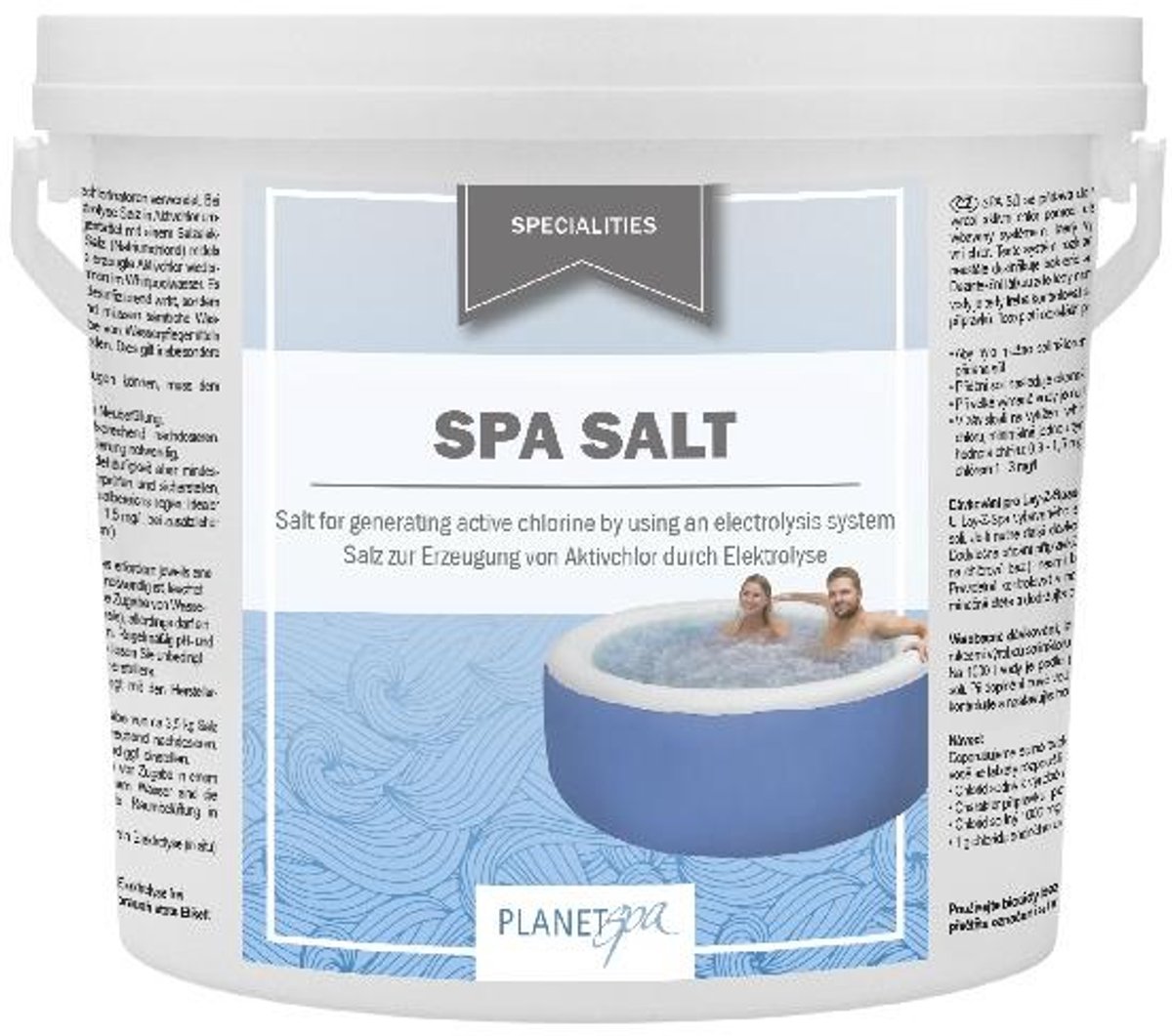 Zout spa 2kg - Zwembad reiniger - Zwembad reinigingsmiddel