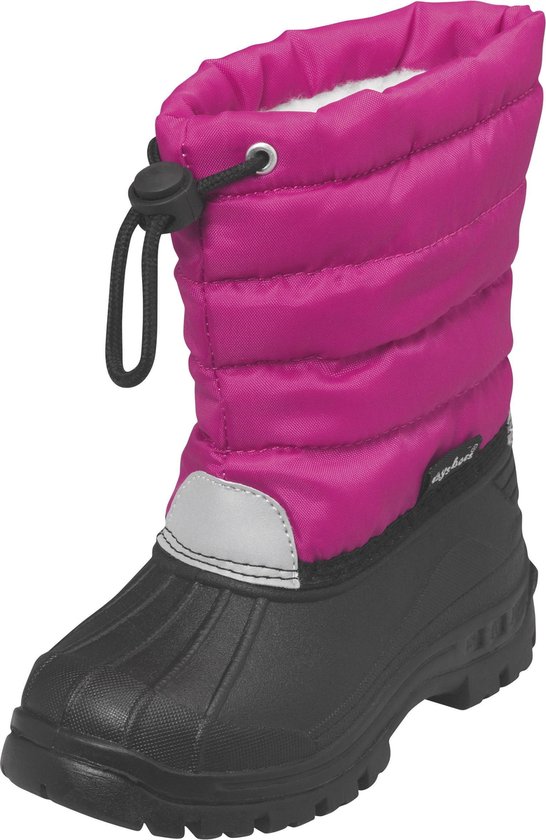 Playshoes Bottes d'hiver avec cordon de serrage Enfants - Rose - taille 32-33