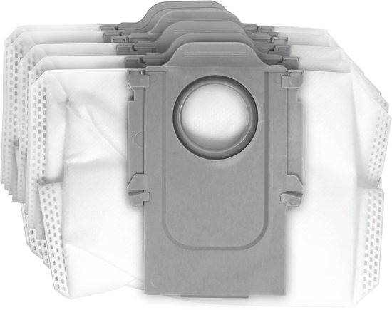 6x Dparts stofzuigerzakken geschikt voor Roborock Q series - Q5+ Q7+ Q8+ - S7 MaxV Ultra - S7 Max Ultra - S7 Pro Ultra - S8+ - S8 Pro Ultra - Max en Pro Ultra series