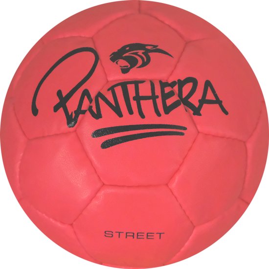 Roze handbal met "Panthera" logo en een panterkop. De tekst "STREET" staat onderaan.