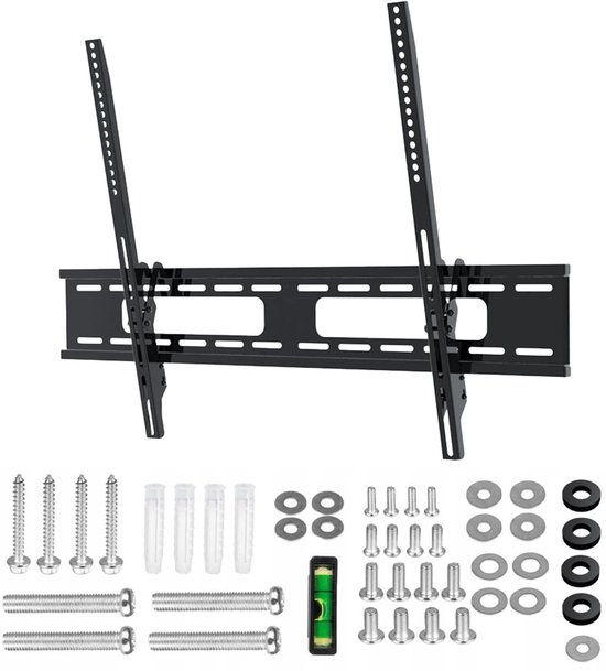 A-PEQ APXLT-50B Kantelbare TV Muurbeugel tot 110 Inch | Extra sterk | Max. 80 kg