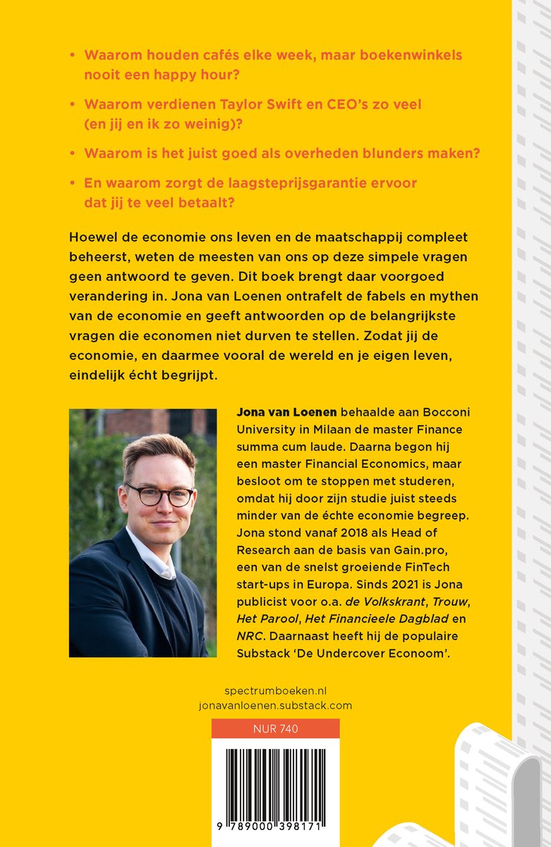Waarom de laagsteprijsgarantie ervoor zorgt dat jij te veel betaalt - back cover
