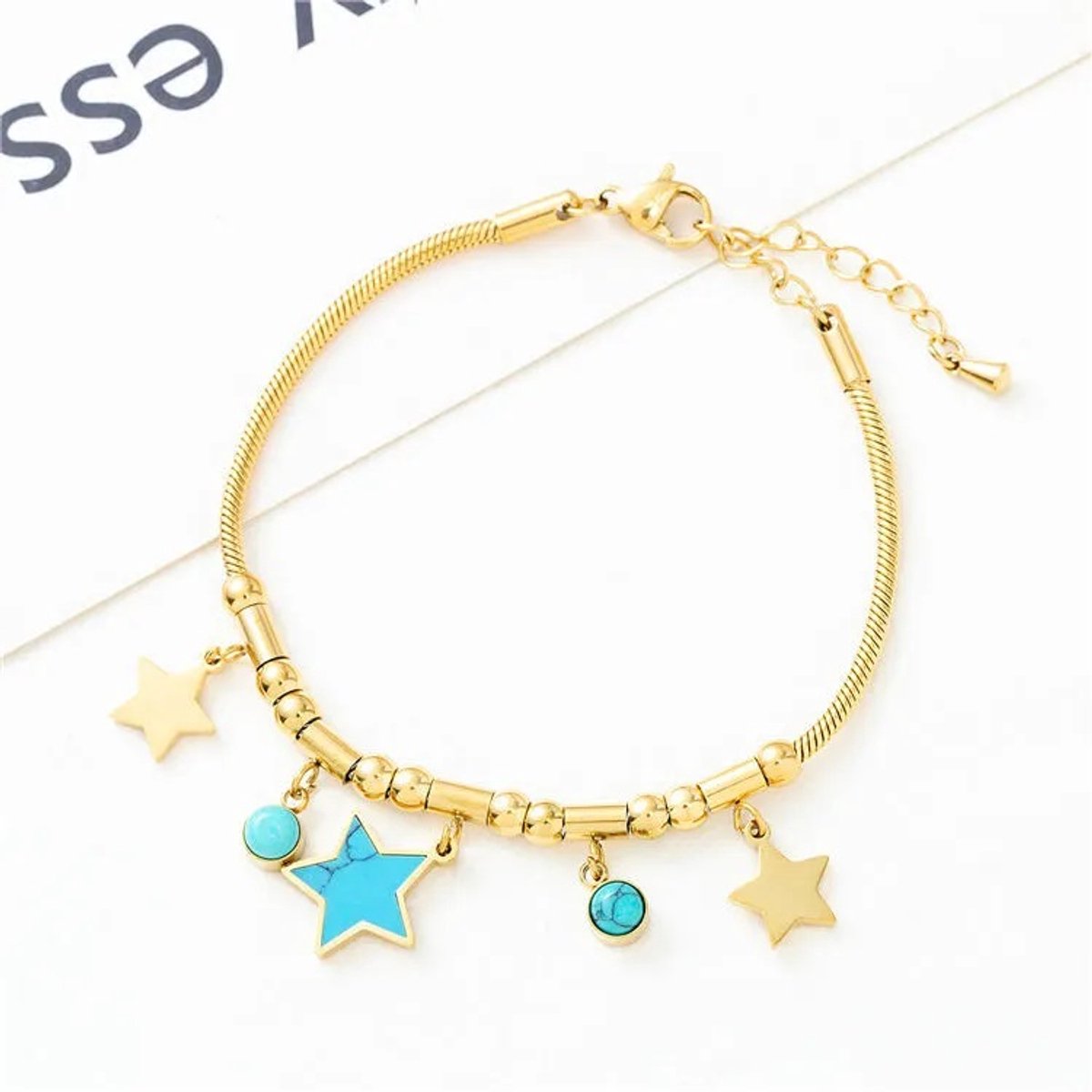 Armband Si Amor Sieraden BW8820-G Roestvrij Staal Kleur Goud