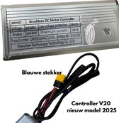 Anroc Controller V20 Pro Fatbike QmWheel - lange kabel - vervangingsonderdeel LET OP ZWARTE MOTOR KABEL