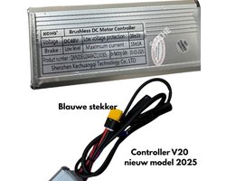 Anroc Controller V20 Pro Fatbike QmWheel - lange kabel - vervangingsonderdeel LET OP ZWARTE MOTOR KABEL