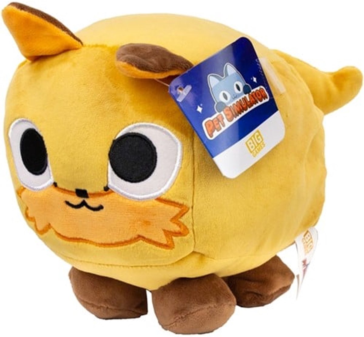 Vos - Pet Simulator Roblox Pluche Knuffel 20 cm - Speelgoed Knuffels voor Kinderen Jongens Meisjes - Roblox Gift Card Cadeau - Dieren Animal Pets Plush Toy