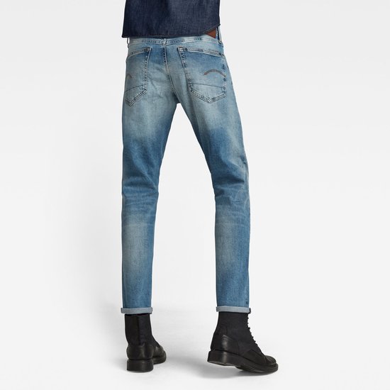 G-Star RAW Jeans 3301 Regular Tapered Jeans 51003 C052 8436 Lt Indigo Aged Men Size - W29 X L32