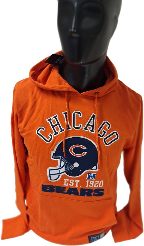 NFL - CHIGACO BEARS - SWEAT À CAPUCHE - ORANGE - S