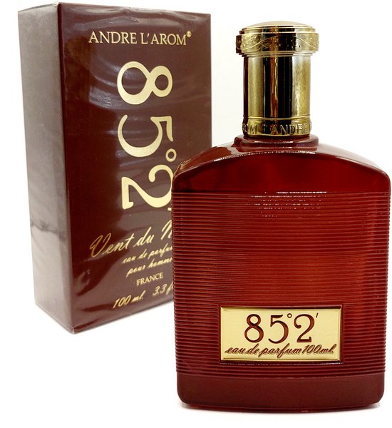 CADEAU TIP - Luxe Franse Eau de Parfum - Vent du Nord 852 - een heerlijke zeer populaire houtachtige Franse geur - met Sandelhout en Ceder.