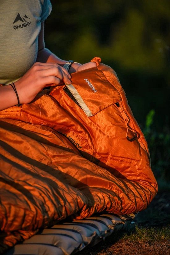 Husky mummyslaapzak Husky Plus Mustard -10°C 2024 - 220 x 95 cm - Geel van Husky — afbeelding 3