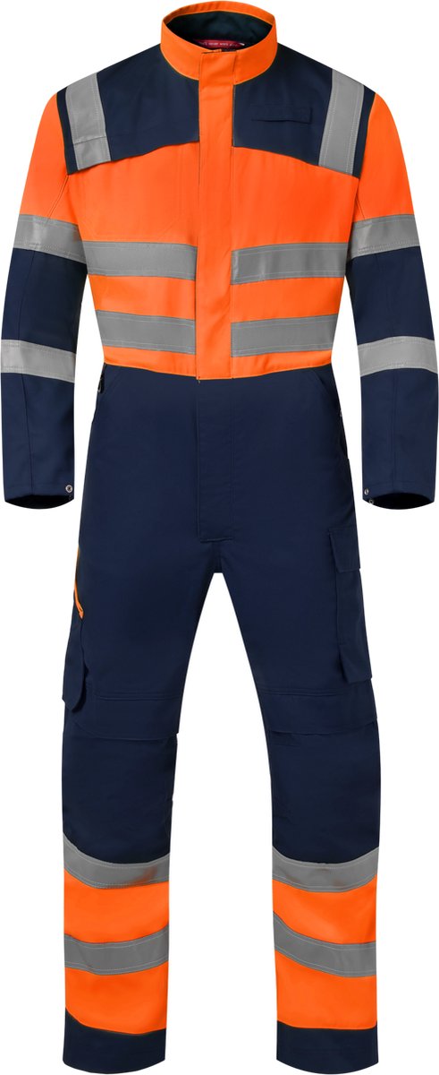 HAVEP Overall High Vis 20444 - Marine/Fluo Oranje - 46