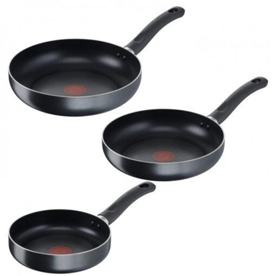 Tefal Easy Cook & Clean Steelpan 20cm 3L - Antiaanbaklaag, Alle Warmtebronnen Behalve Inductie