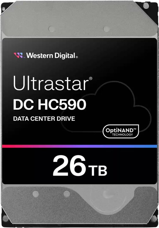 Western Digital DC HC590 interne harde schijf 24 TB 7200 RPM 3.5" SATA — afbeelding 4