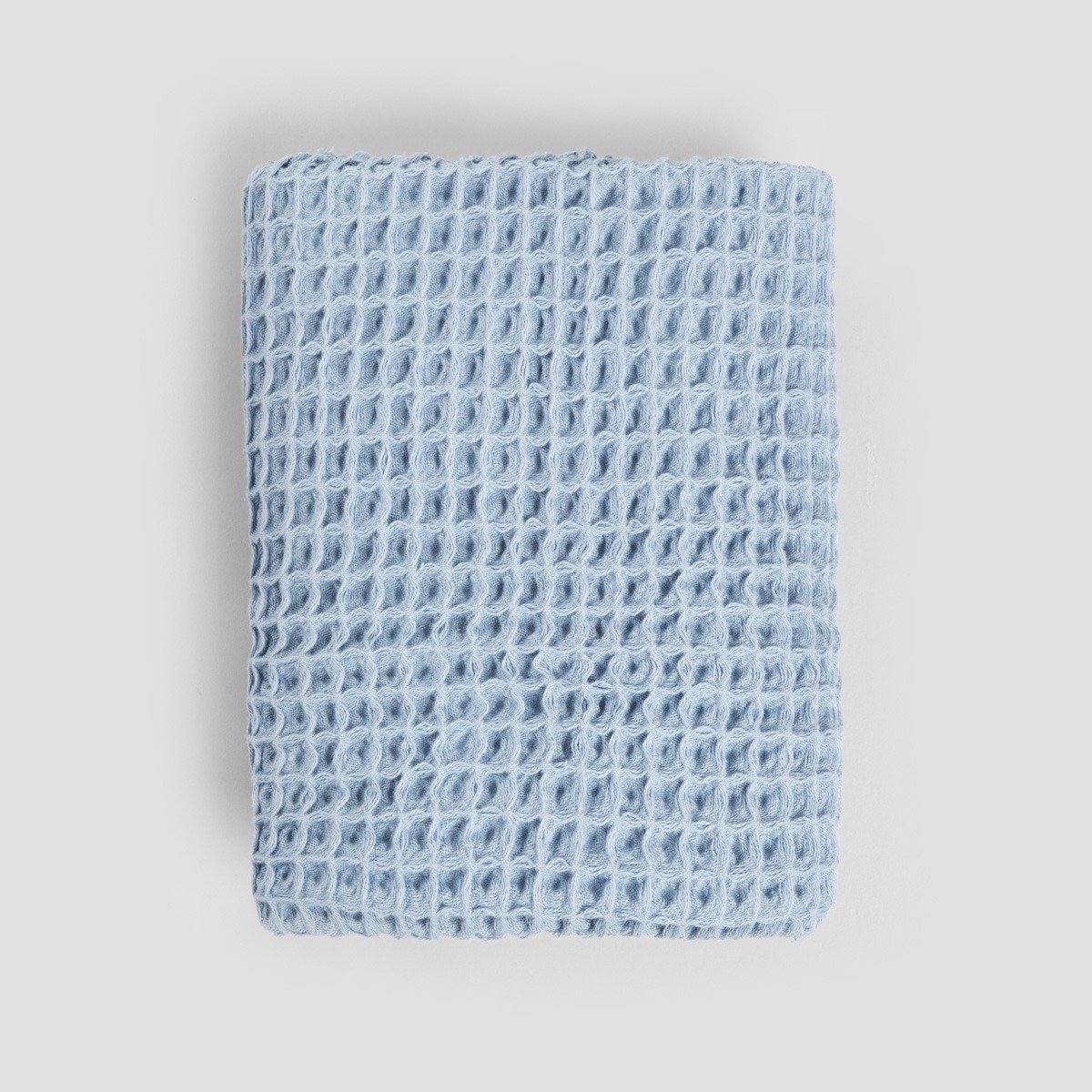Handdoek | VAFFEL | blauw | 50x90cm | 736964